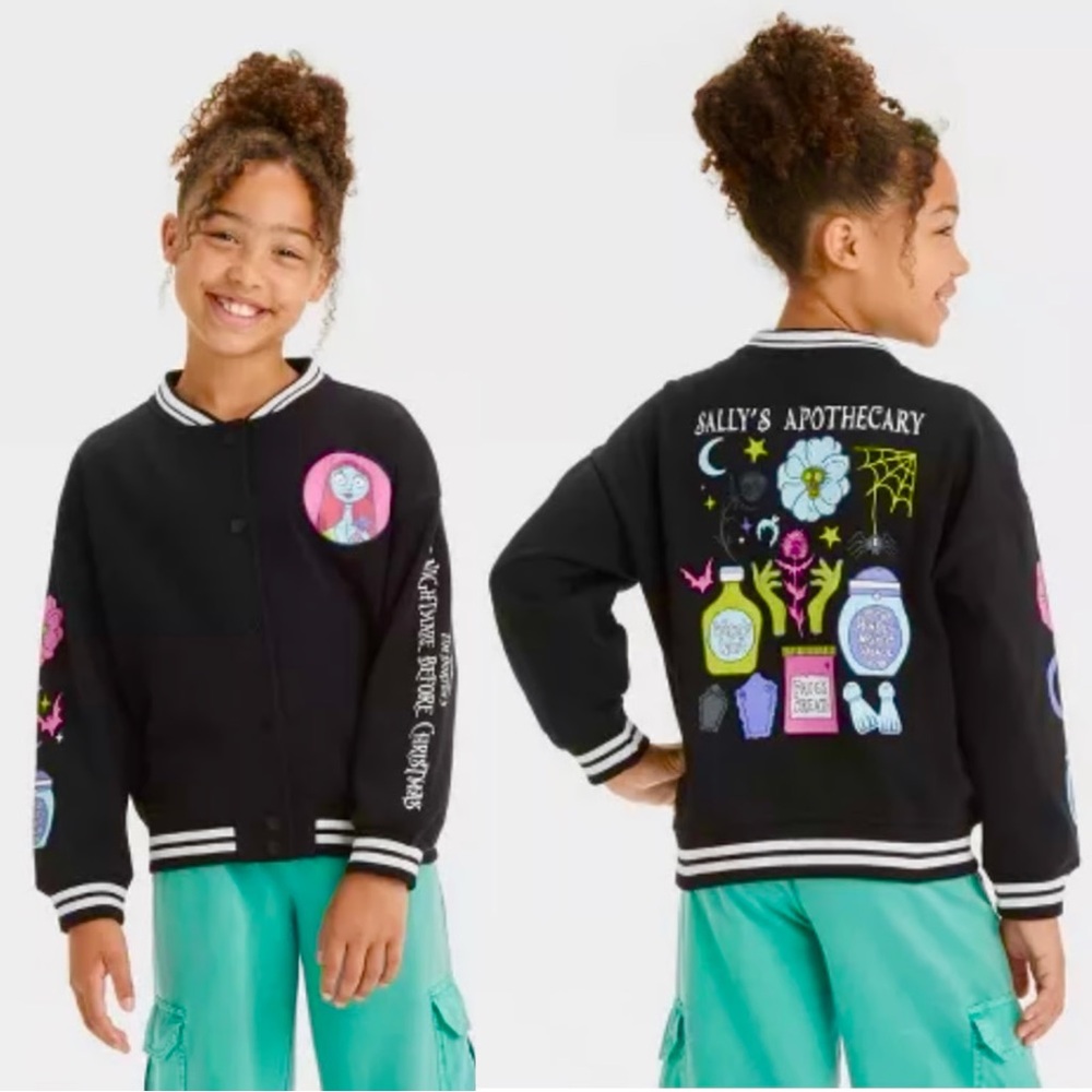 Disney Black Nightmare Before Christmas Coat